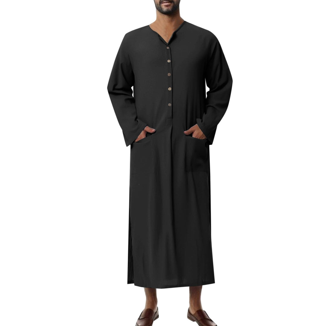 Ethan | Relaxed-Fit Linen Thobe Jubba 6