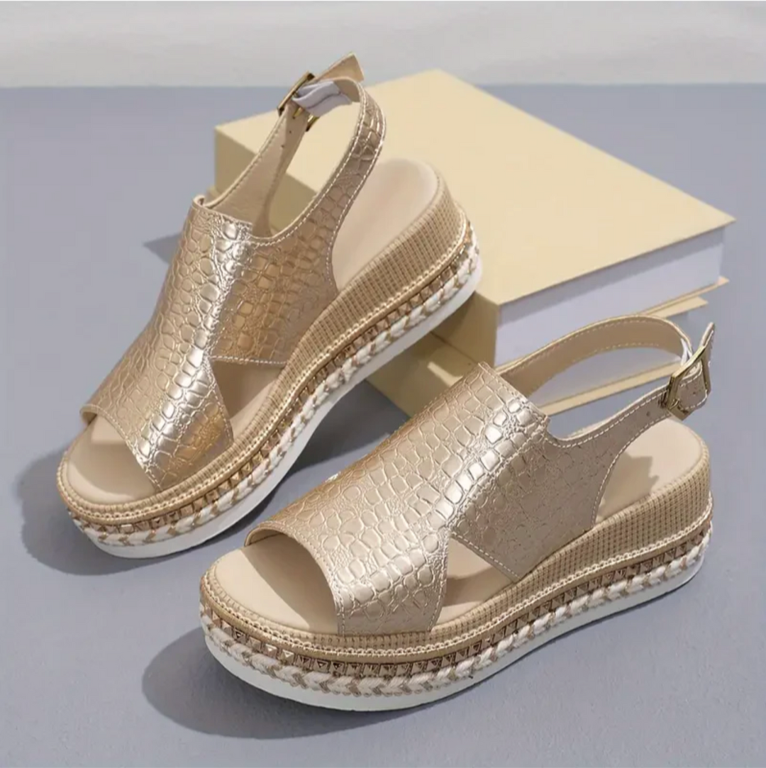 Flora | Timeless and Premium Orthopedic Leather Sandals 3