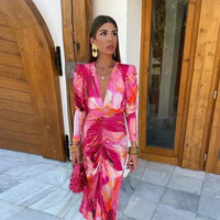 Olivia | Sophisticated & Flowing Wedding Guest Dress