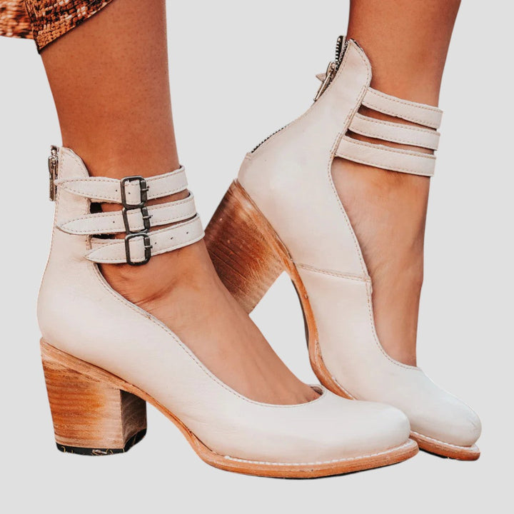 Frieda | Sleek and Versatile Comfort Heels Boots 3