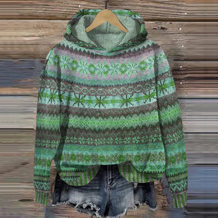 Gabrielle | Ethnic Retro Hoodie 1