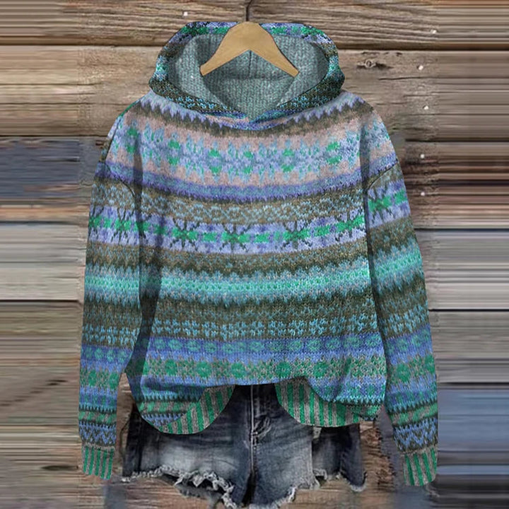 Gabrielle | Ethnic Retro Hoodie 2