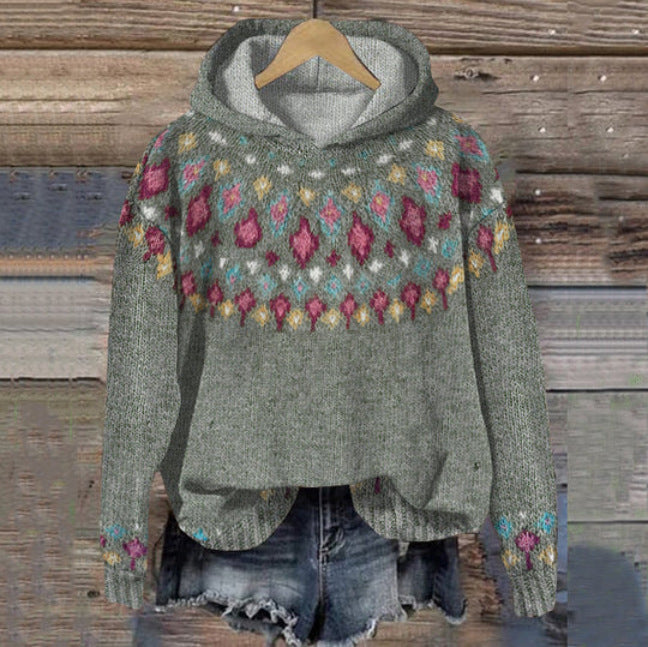 Gabrielle | Ethnic Retro Hoodie 6