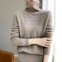 Maya| Ruhiger Woll-Rollkragenpullover