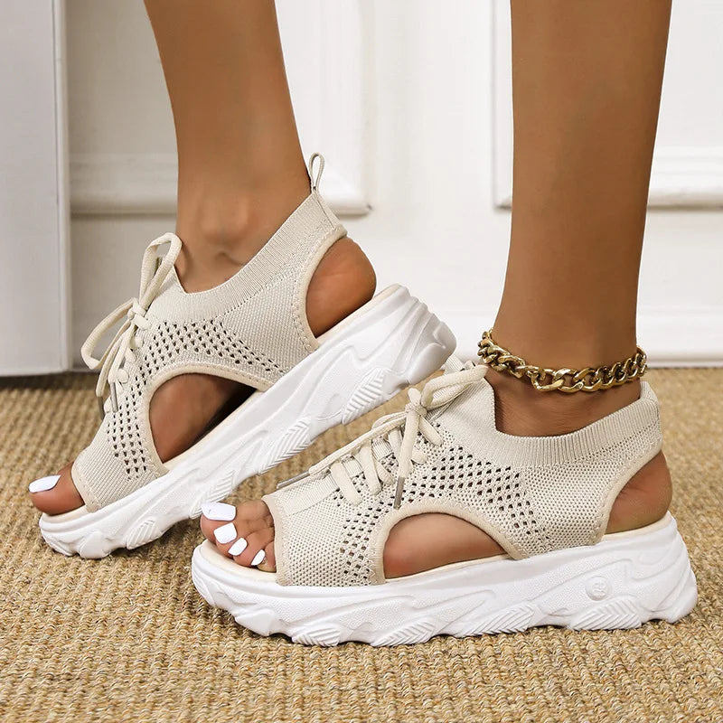 Grace | Chic Ergonomic Open-Toe Sandals for Sun-Drenched Days 5