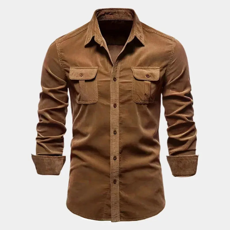 Hamish | Casual corduroy shirt 3