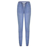 Luna | Lässige Denim-Jogginghose aus Baumwollmischung