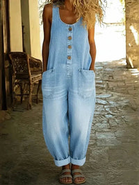 Angelika | Effortless and Casual Vintage Inspired Jumpsuit