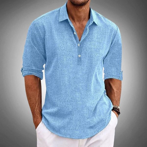Hayden | Classic Linen Shirt 0