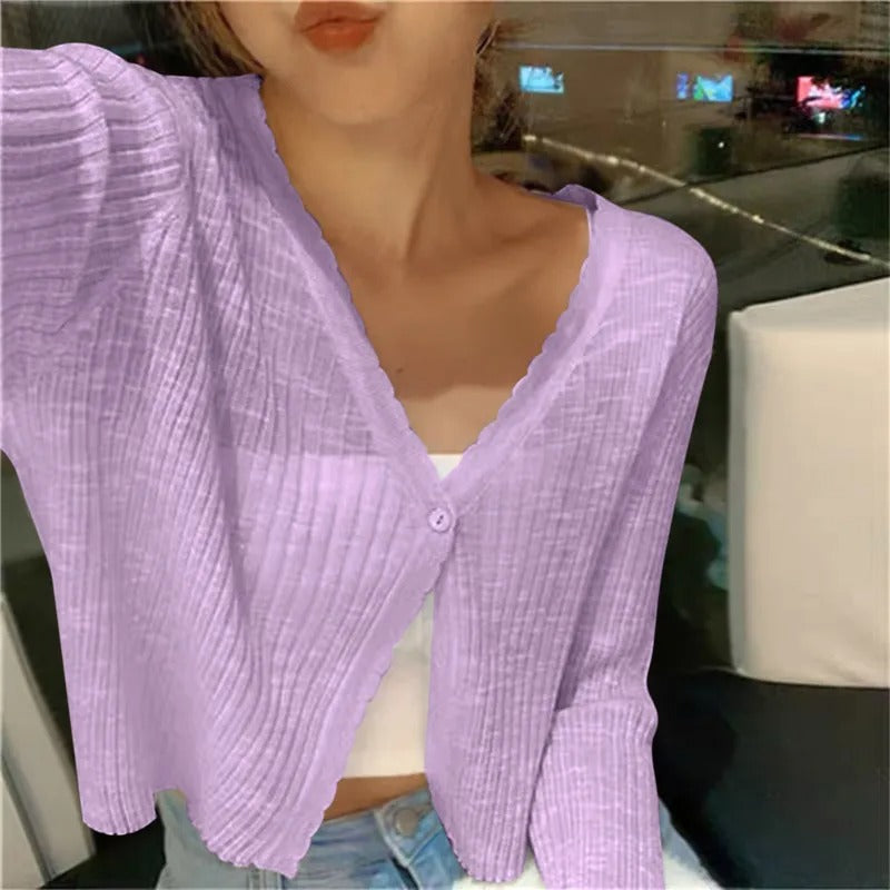 Hazel | Summer Knit Cardigan for women 4