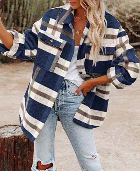 Heidi | Trendy Plaid Shirt 3