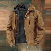 Nico | Herren-Leichtjacke mit Reißverschluss und Kapuze