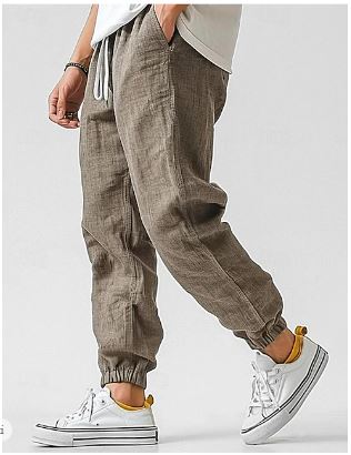 Hudson |  Breathable High Waist Linen Cargo Pants 0