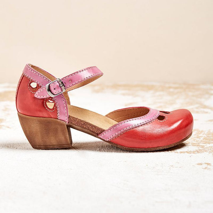 Iris | Low-Heel Orthopedic Support Strappy Sandals 6