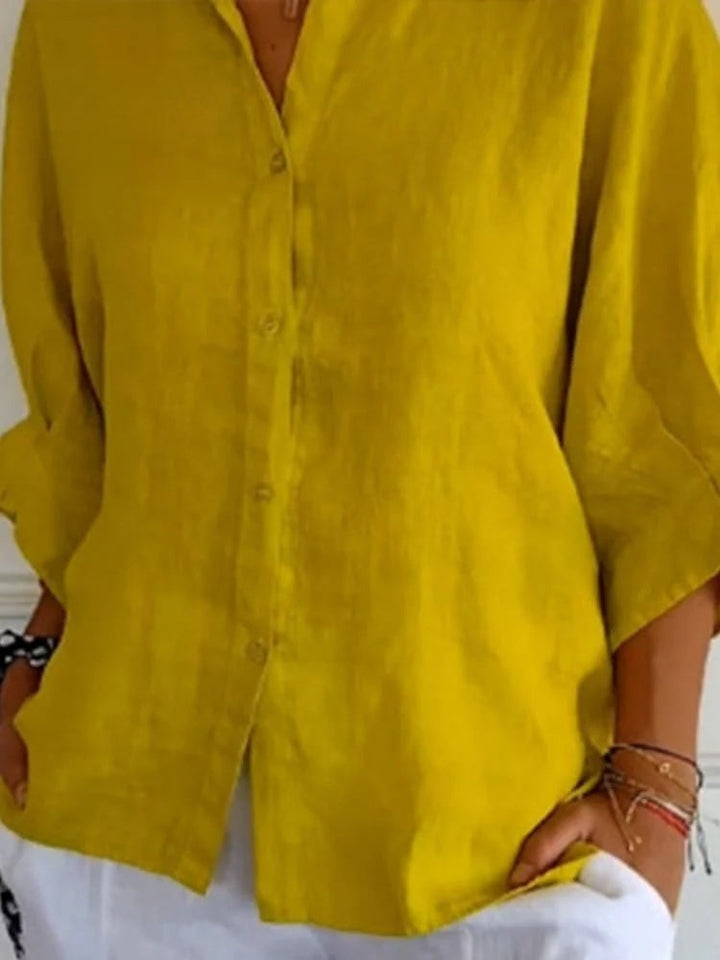 Isabella | Chic Linen Blouse 5