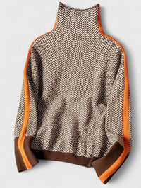 Isabella | Modern And Warm Patterned Knit Sweater
