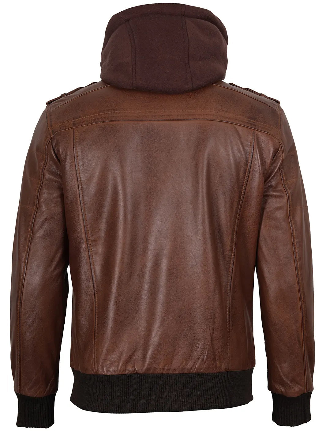 Jasper | Premium Leather Bomber Jacket 5