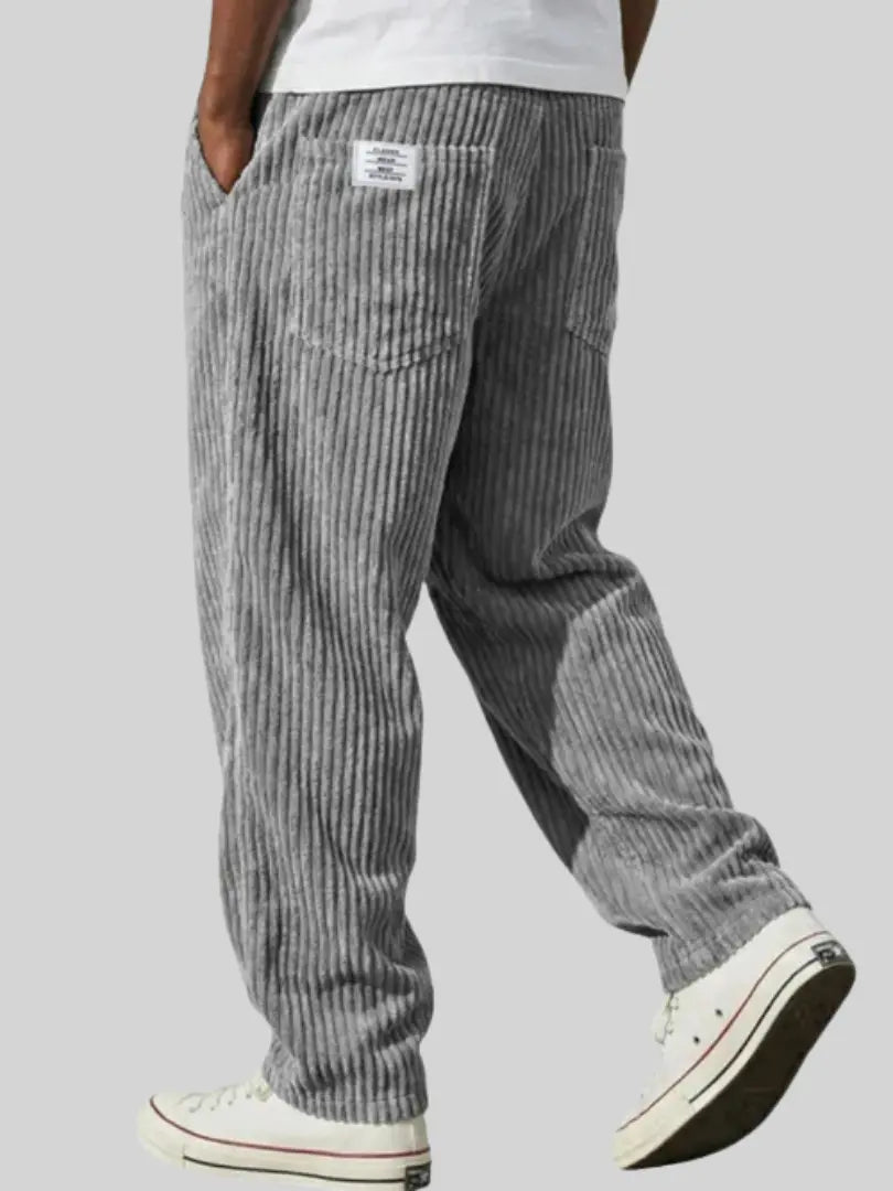 Jasper | Relaxed Fit Brown Corduroy Pants for Men – Comfortable & Stylish Trousers 0