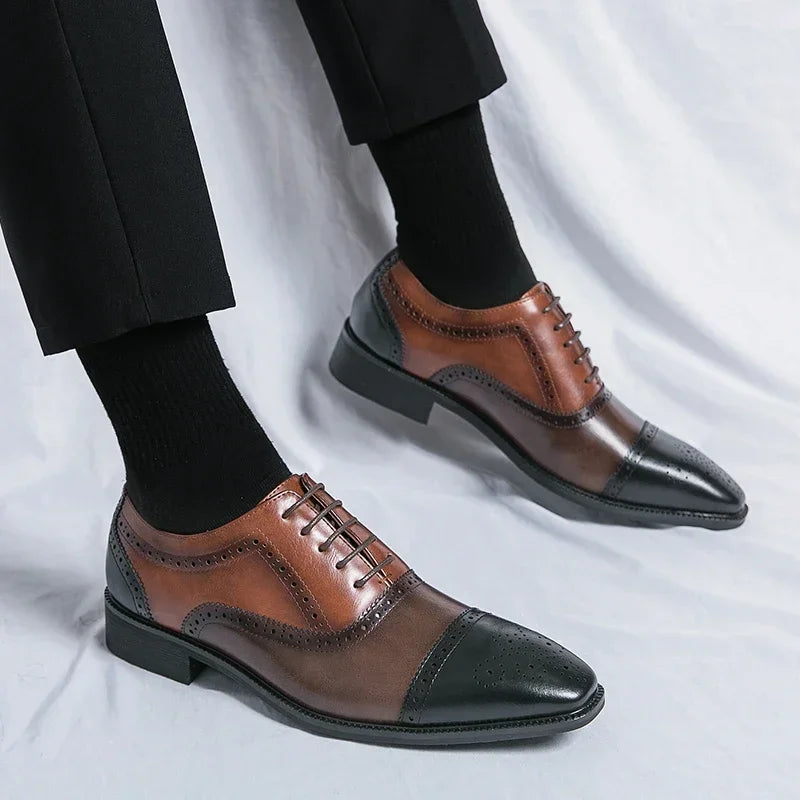 Jaxon | Premium Calfskin Oxford Shoes – Classic, Elegant & Comfortable 3