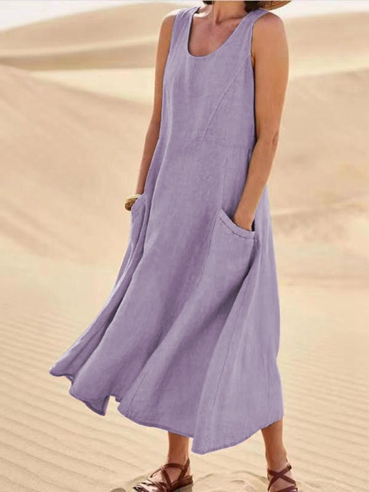 Jennifer | Airy and Elegant Lightweight Summer Dress 4