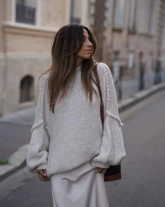 Jessica | Soft oversized knitted sweater 1