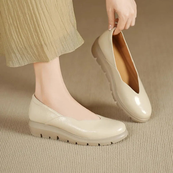 Jessika | Elegant and Comfortable Leather Ballerina Flats 7