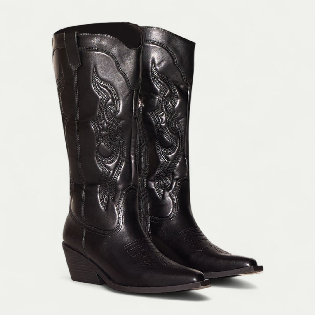Johanna | Bold and Elegant Western Pointed-Toe Boots 0