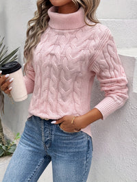 Elise| Warmer Baumwoll-Rollkragenpullover