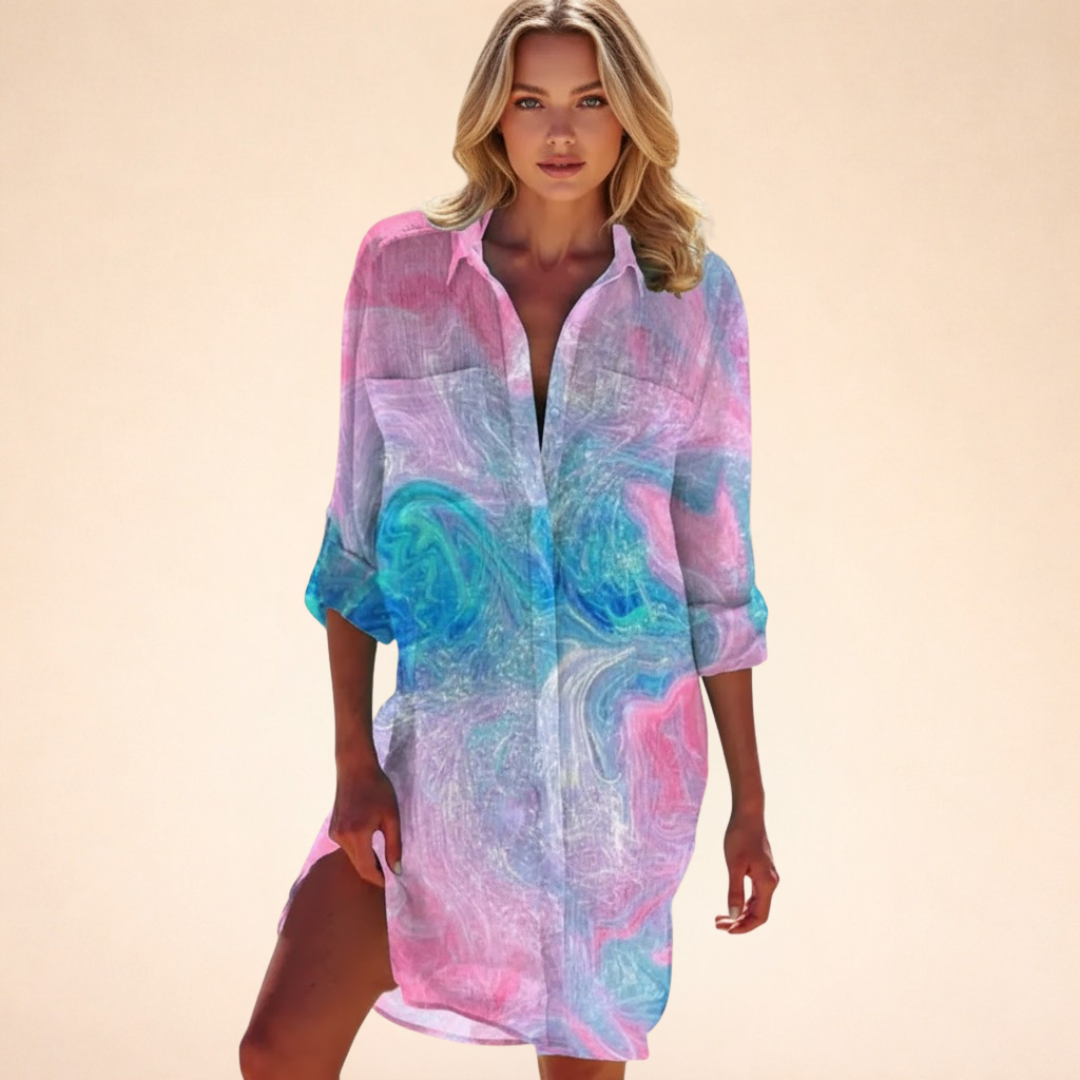 Julia | Stylish shirt dress for summer 4