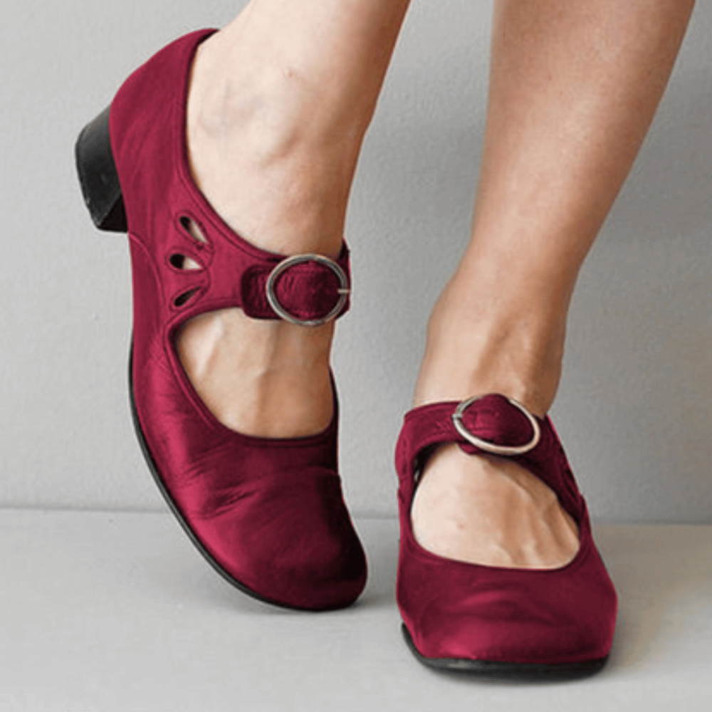 Julia | Supportive Orthopedic Leather Mary Jane Shoes 2