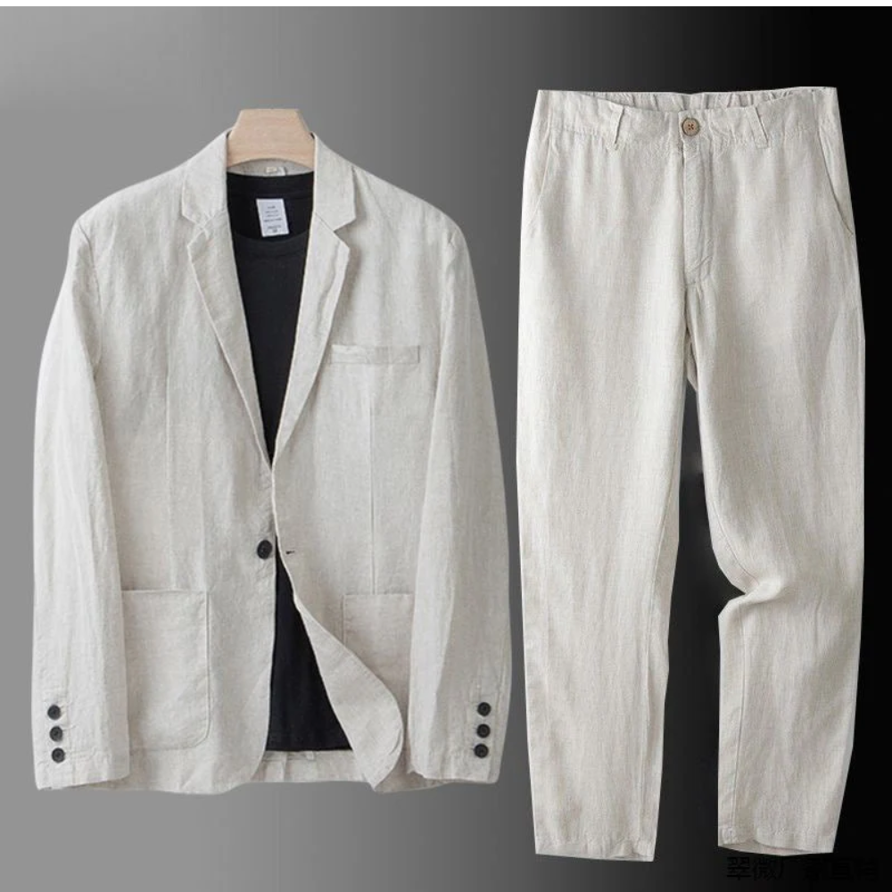 Julian | Premium Linen Summer Set 0