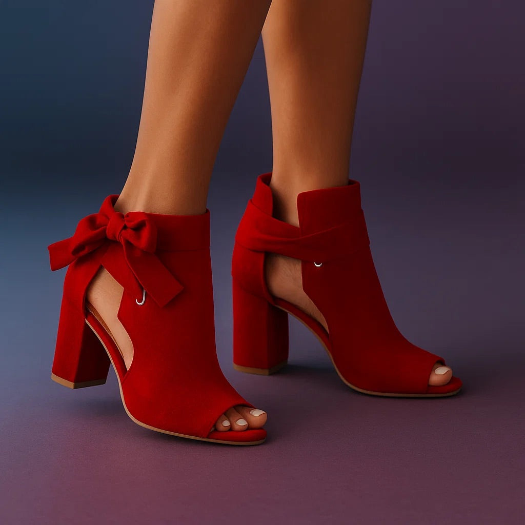 Kara | Elegant, Comfortable & Stylish Women’s Sandals – Premium Suede Peep-Toe Design 6