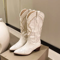 Grace | Classic Autumn Western Cowboy Boots