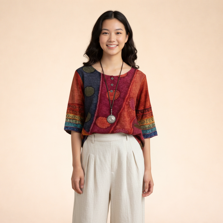 Katrin | Stylish and versatile boho top 4