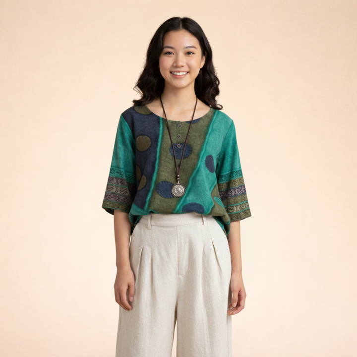 Sandra | Women’s Bohemian Flow Top