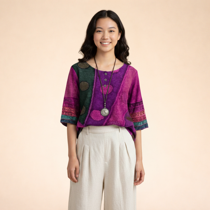 Sandra | Women’s Bohemian Flow Top