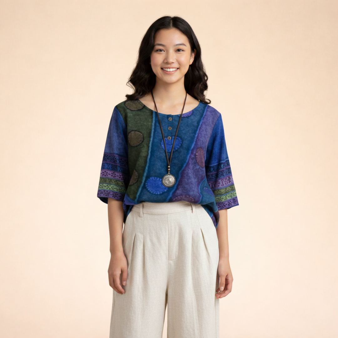 Sandra | Women’s Bohemian Flow Top