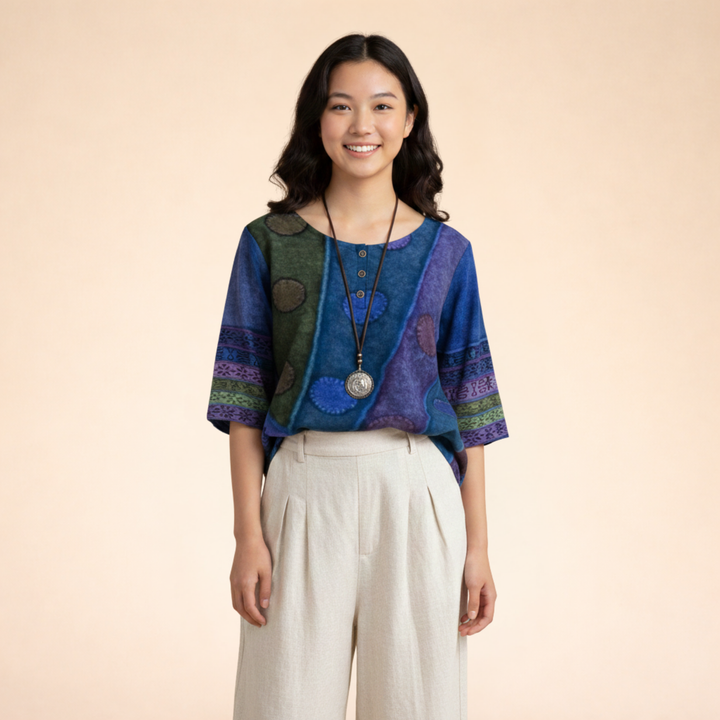 Sandra | Women’s Bohemian Flow Top