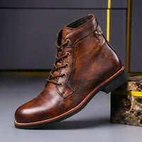 Arthur | Comfortable And Premium Polished Leather Boots