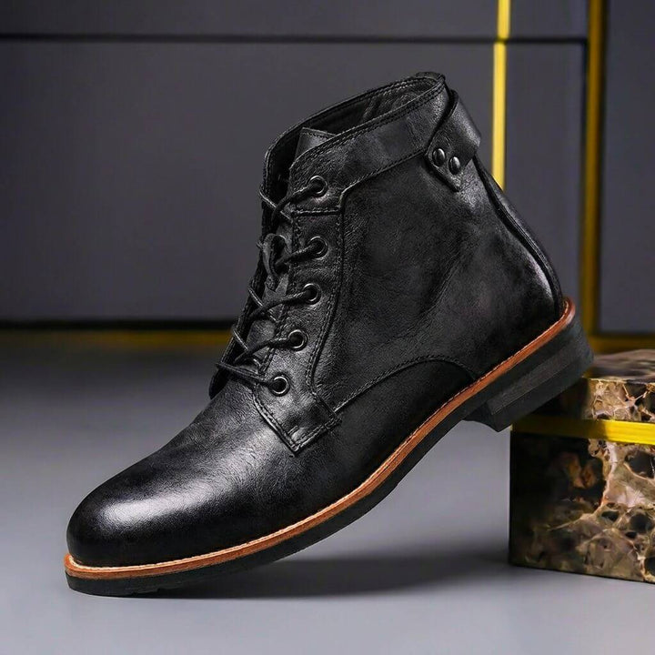 Kevin | Timeless And Premium Polished Leather Boots 1