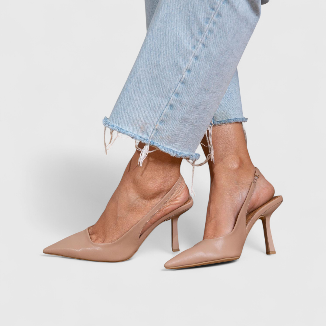 Lena | Elegant & Comfortable Women's Heels – Stylish White Pumps for All-Day Wear 4