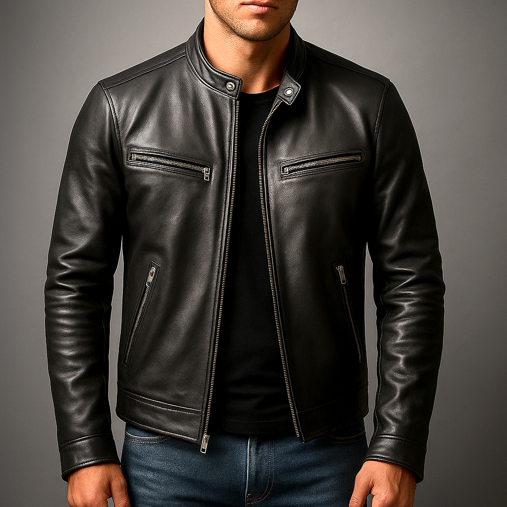 Leo | Stylish and Vintage Leather Jacket 6