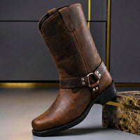 Mike | Timeless And Durable Handcrafted Genuine Leather Boots