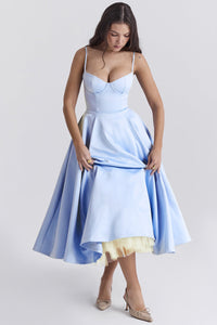 Valentina | Modernes und romantisches High-Low-Tüll-Sommerkleid