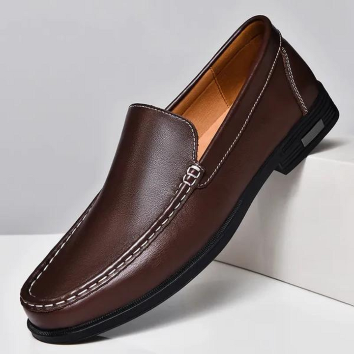 Lorenzo | Italian Style classic leather loafers 9