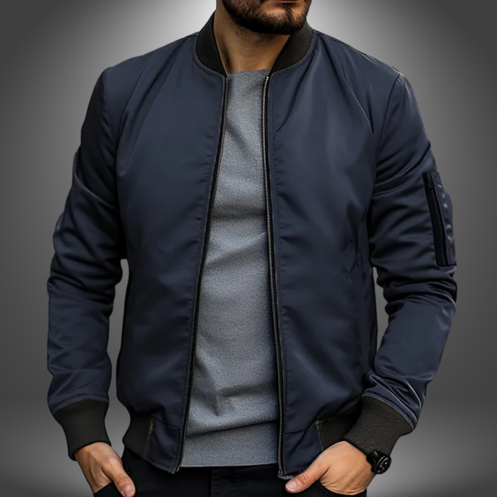 Lucas | Lightweight and Stylish Men Bomber Jacket 0