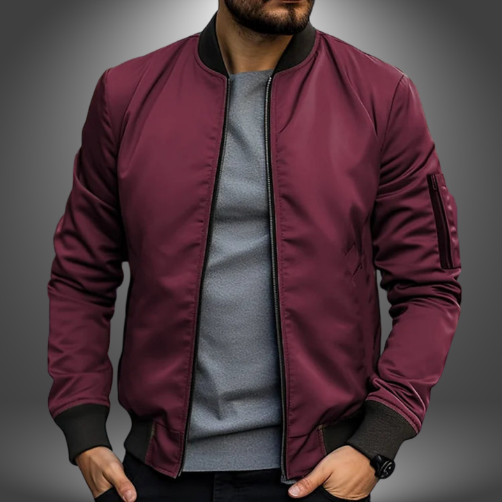 Lucas | Lightweight and Stylish Men Bomber Jacket 4
