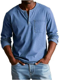 Oliver | Rugged and Refined Men’s Henley Shirt