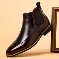 Victor | Refined Mixed Leather Heritage Boots