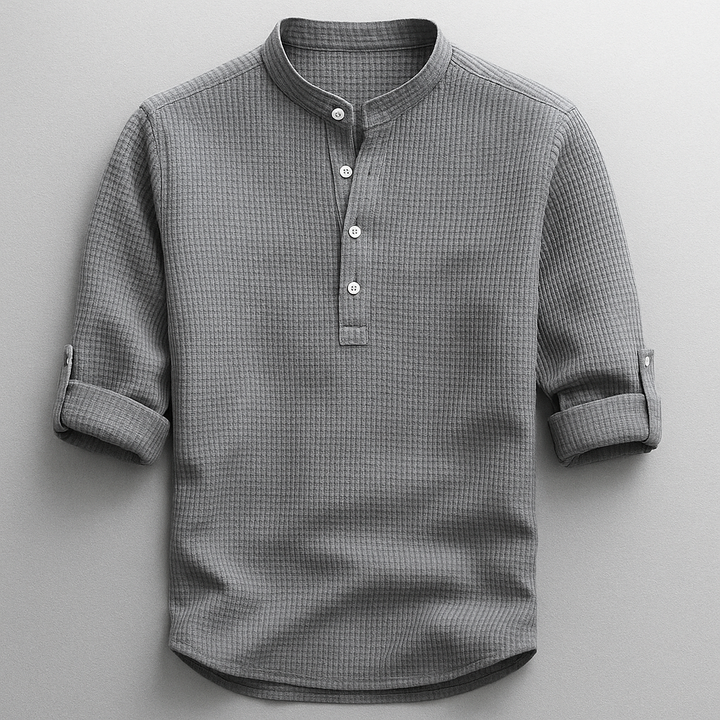 Lukas | Elegant And Structured Long Sleeve Premium Cotton Shirt 2